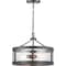 Progress Lighting Gresham Collection Three-Light Semi-Flush Convertible P350119-143 - alternate 7
